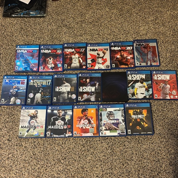 Playstation 4 Slim Console, Controller, Many Games - Picture 3 of 3